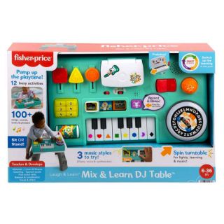 FISHER PRICE MIX N LEARN DJ TABLE
